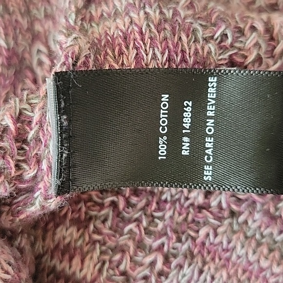 Torrid Pink Loose Knit Lace Up Back V-Neck Sweater - Size Large - Picture 8 of 8